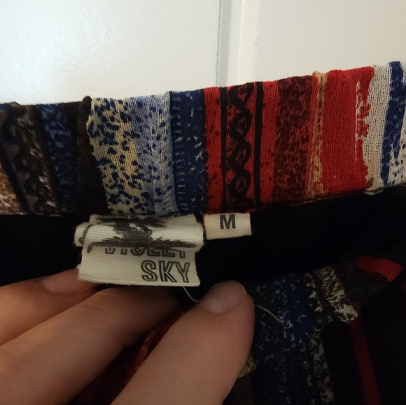 Violet Sky Size Medium southwest print tube dress. - Picture 7 of 13